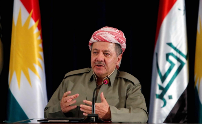 İranlı Heyet Barzani̇ İle Görüştü