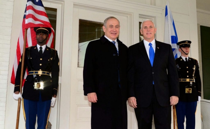 Mike Pence Telaviv'e Gidiyor