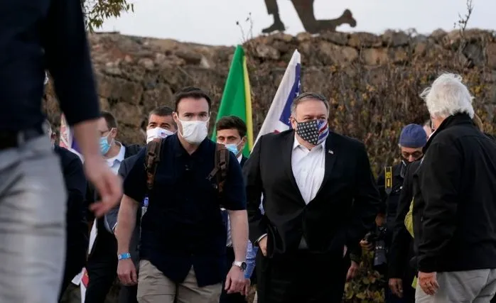 Pompeo, Golan'ı Ziyaret Eden İlk ABD Dışişleri Bakanı