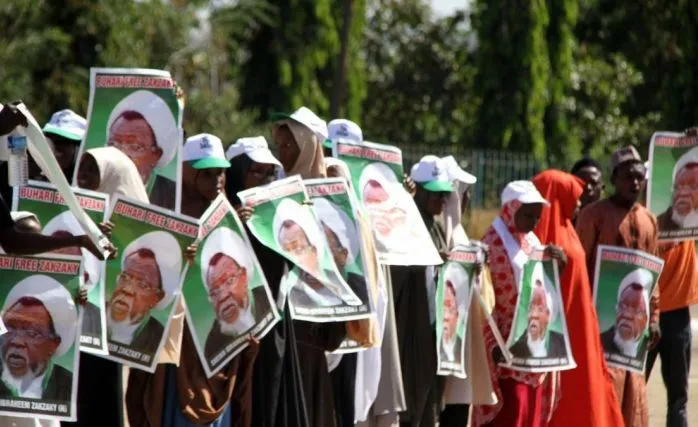 Abuja'da Şeyh Zekzaki'ye Özgürlük Gösterisi