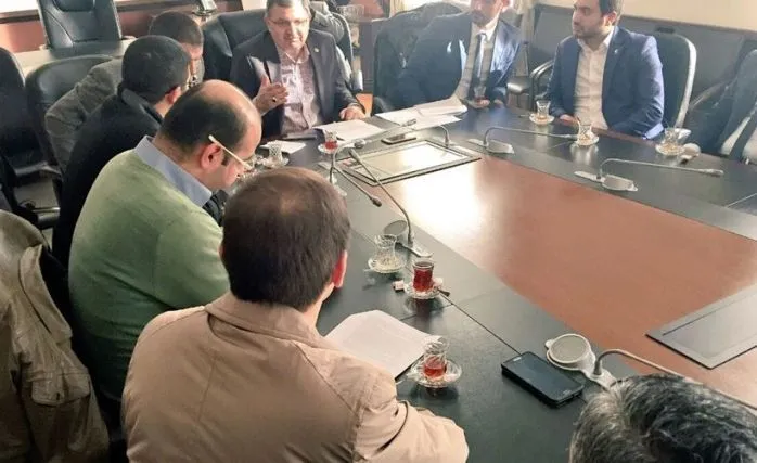 Filistinli Gençlerden TBMM Ziyareti
