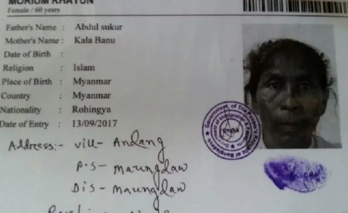 Bangladeş Arakanlı Mültecilere Kimlik Veriyor